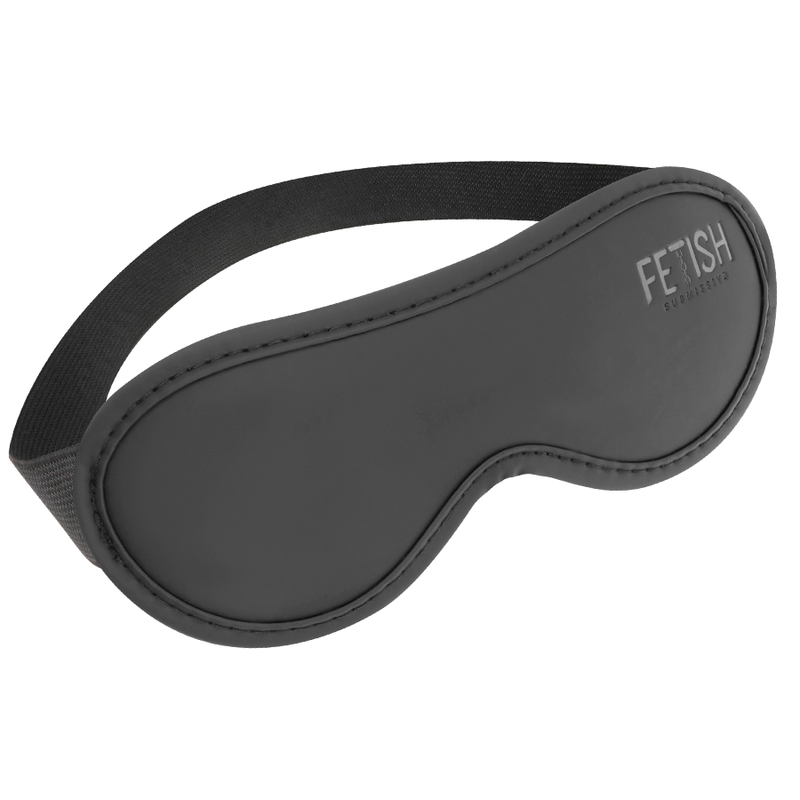 FETISH SUBMISSIVE - MSCARA DE COURO VEGANO II COM FORRO DE NOPRENE - VIBRA24 SEXSHOP