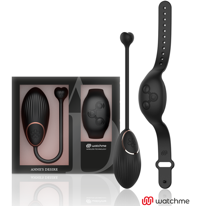 ANNES DESIRE - EGG TECNOLOGIA DE CONTROLE REMOTO WATCHME PRETO - VIBRA24 SEXSHOP