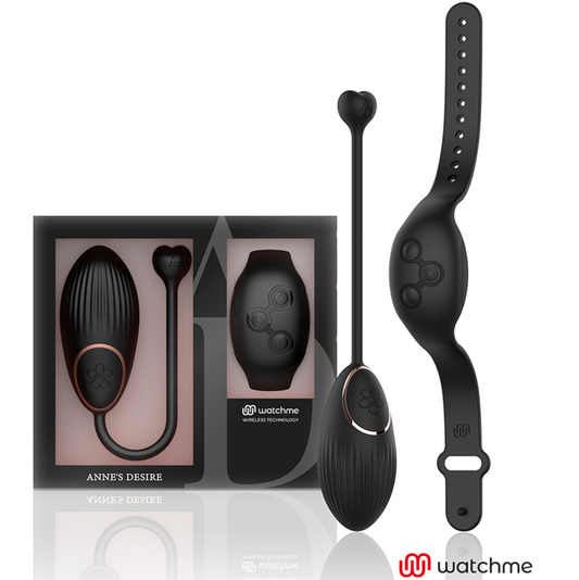 ANNES DESIRE - EGG TECNOLOGIA DE CONTROLE REMOTO WATCHME PRETO - VIBRA24 SEXSHOP
