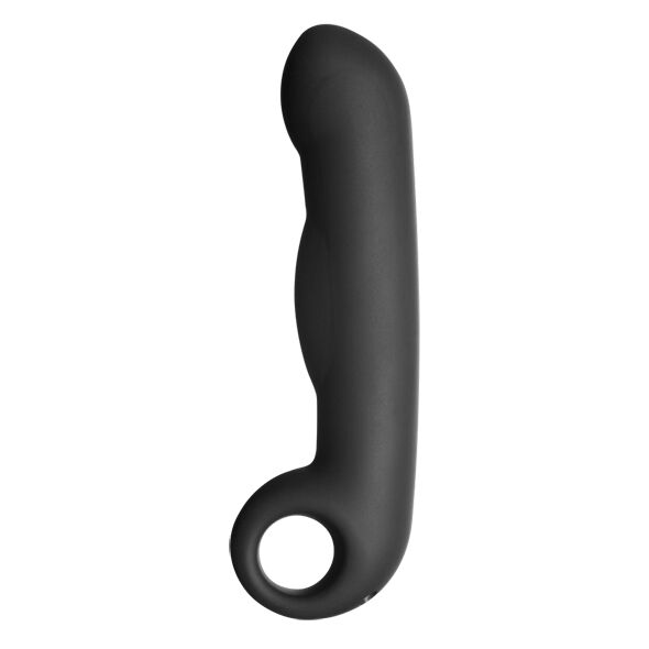 ELECTRASTIM - OVID SILICONE PRETO DILDO - VIBRA24 SEXSHOP