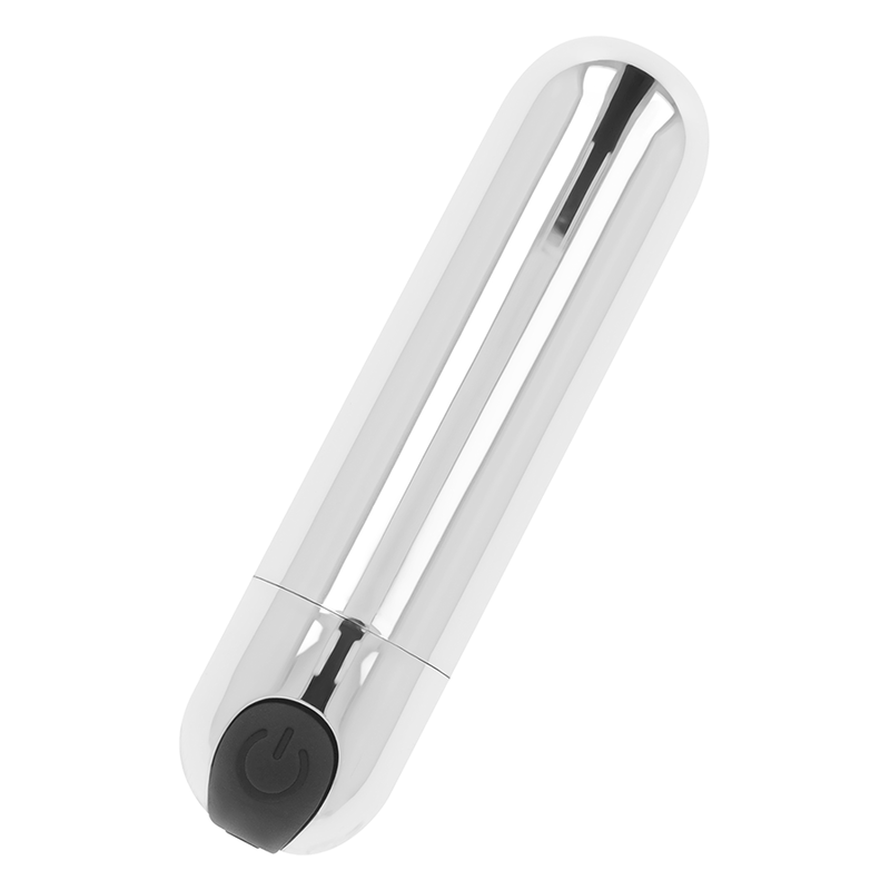OHMAMA - BALA VIBRANTE PRATA 8 CM - VIBRA24 SEXSHOP