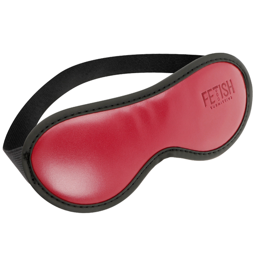 FETISH SUBMISSIVE DARK ROOM - MSCARA DE COURO VEGANO COM FORRO DE NEOPRENE - VIBRA24 SEXSHOP