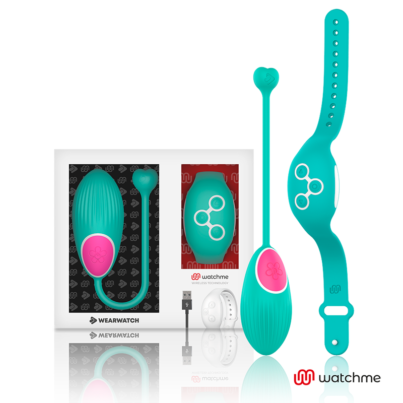 WEARWATCH - TECNOLOGIA DE CONTROLE REMOTO DE OVO WATCHME SEAWATER - VIBRA24 SEXSHOP