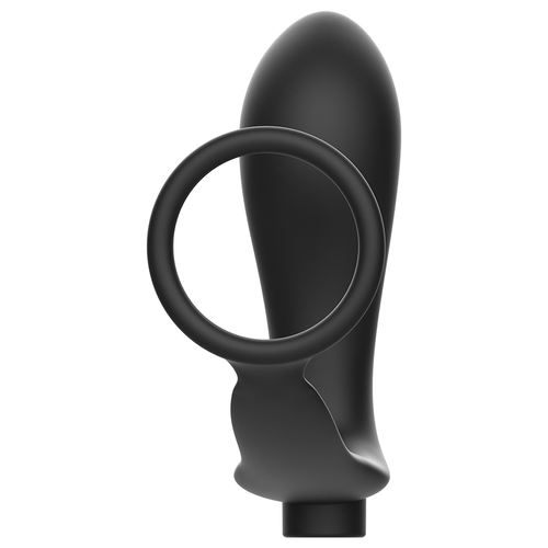 Anel de Pénis com Controle Remoto Recarregável - Plug Anal Preto Addicted Toys - VIBRA24 SEXSHOP