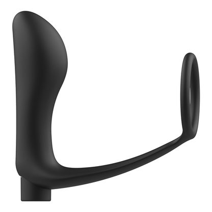 Anel de Pénis com Controle Remoto Recarregável - Plug Anal Preto Addicted Toys - VIBRA24 SEXSHOP