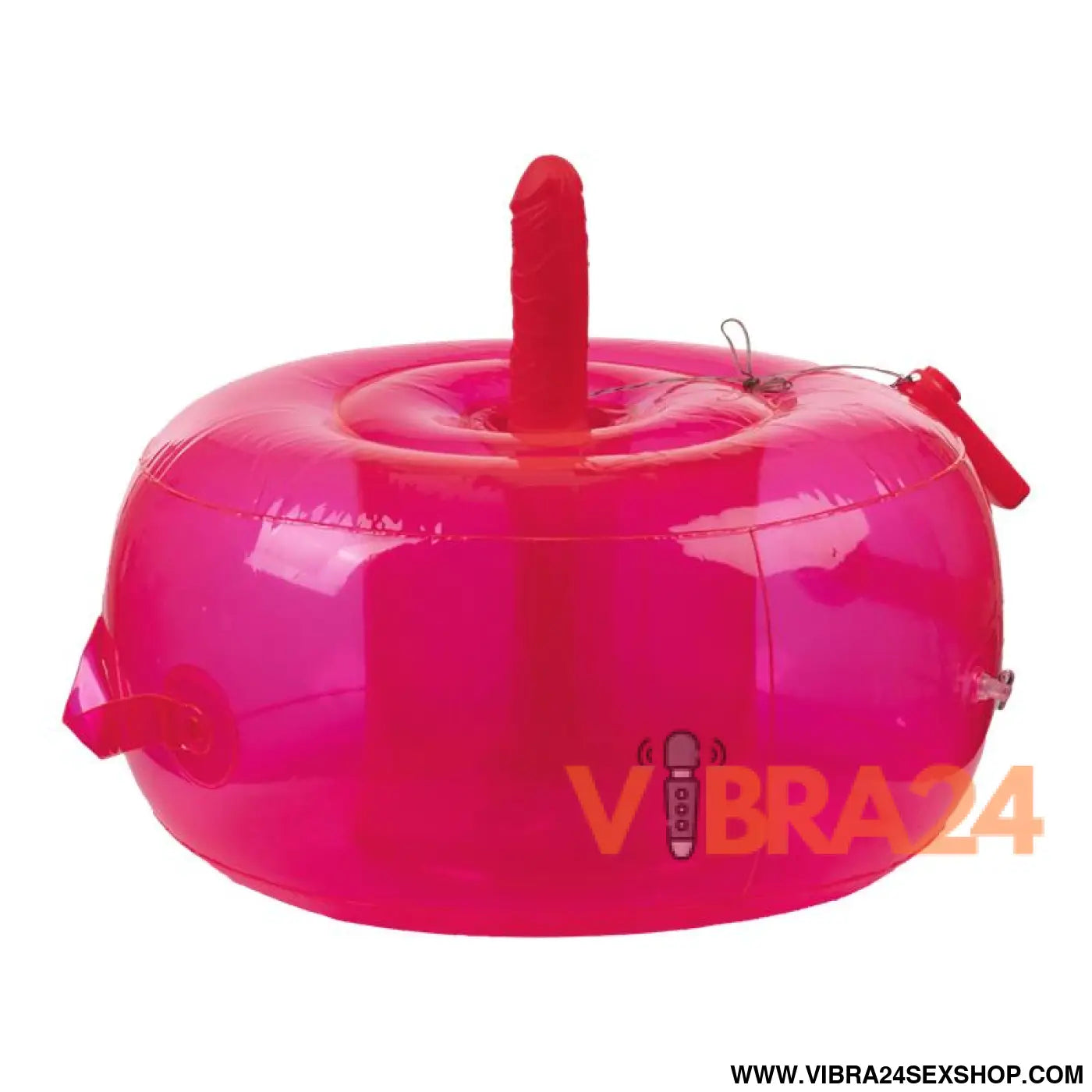 Inflatable Cushion with Vibrating Dildo and Rmote Ding Dong