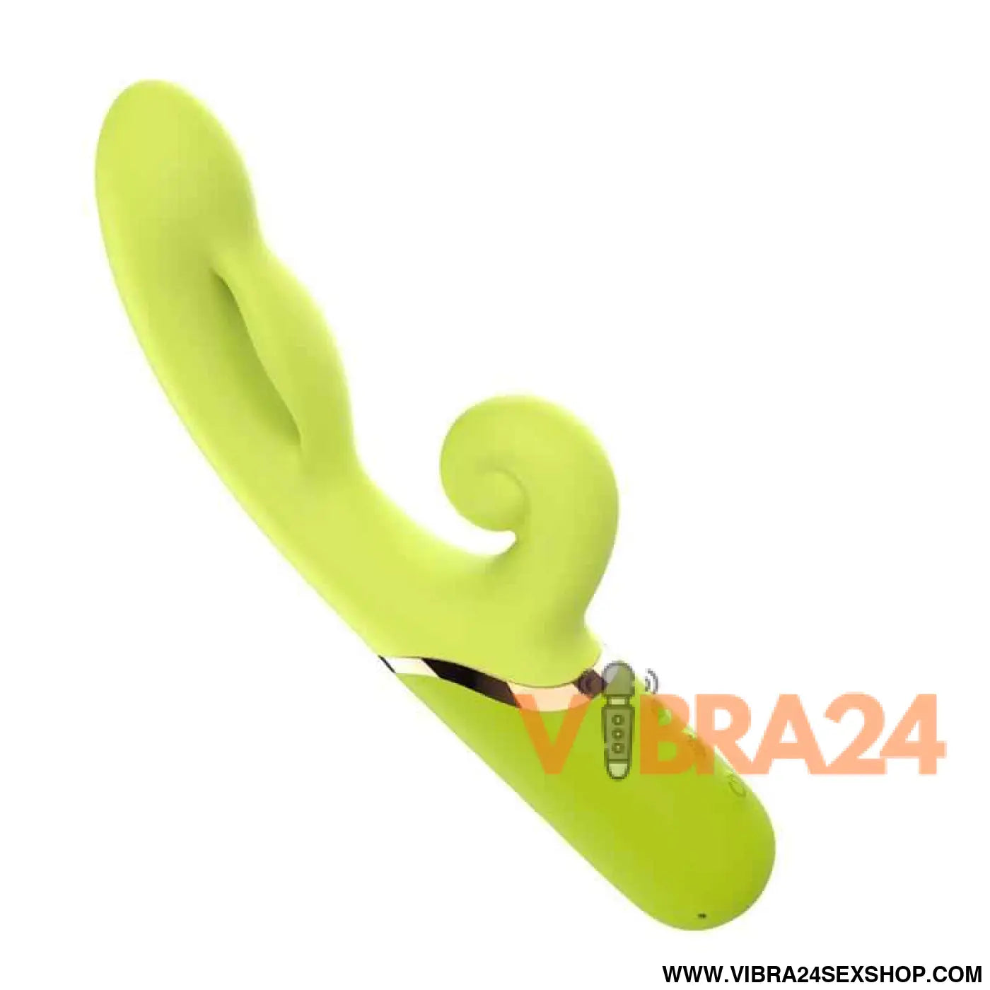 Inflatable Rabbit Vibrator Green