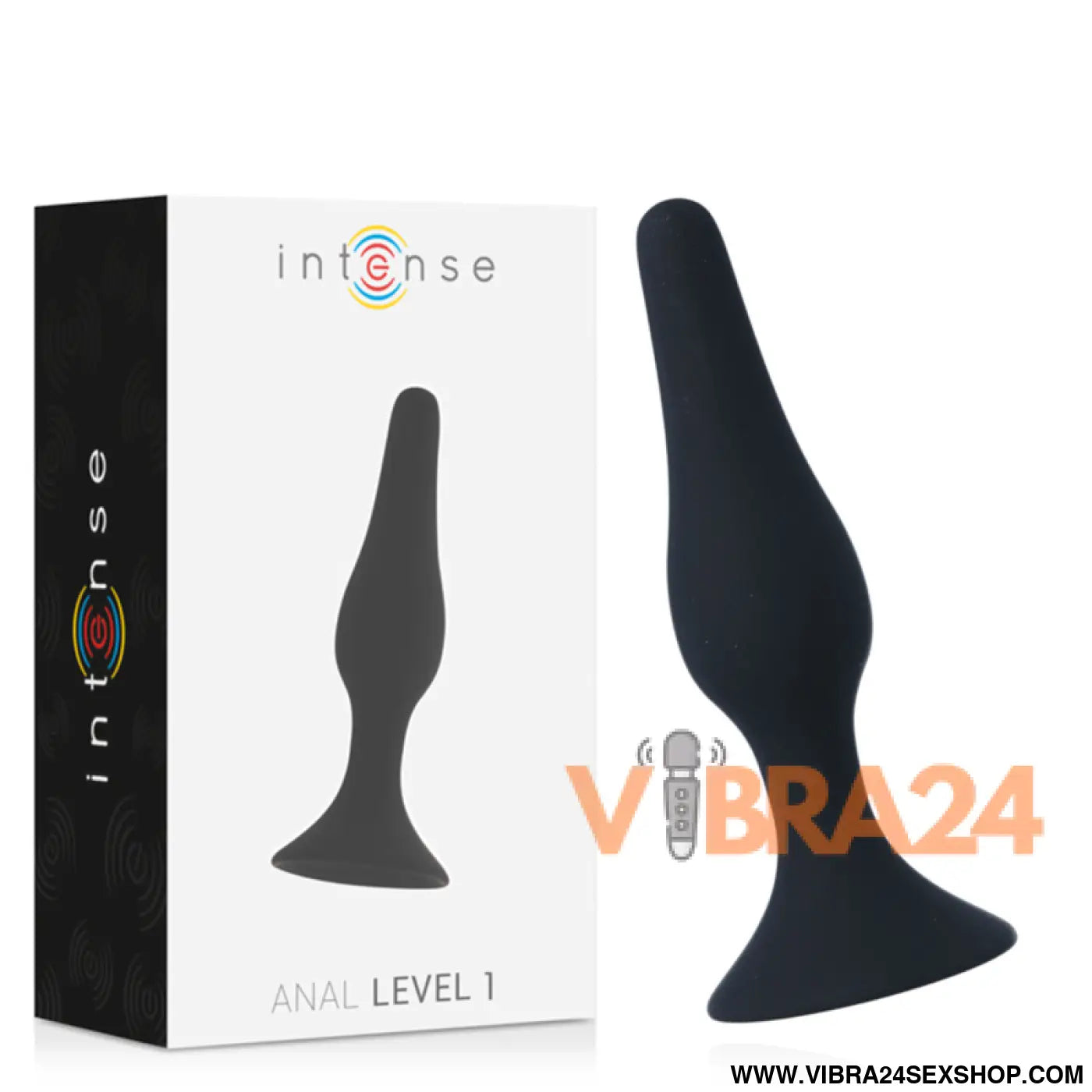 INTENSE - ANAL NÍVEL 1 10,5CM PRETO