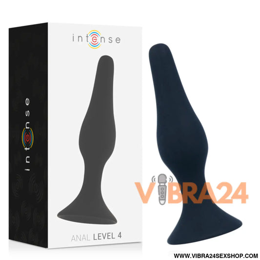 INTENSE - ANAL NÍVEL 4 15,5CM PRETO