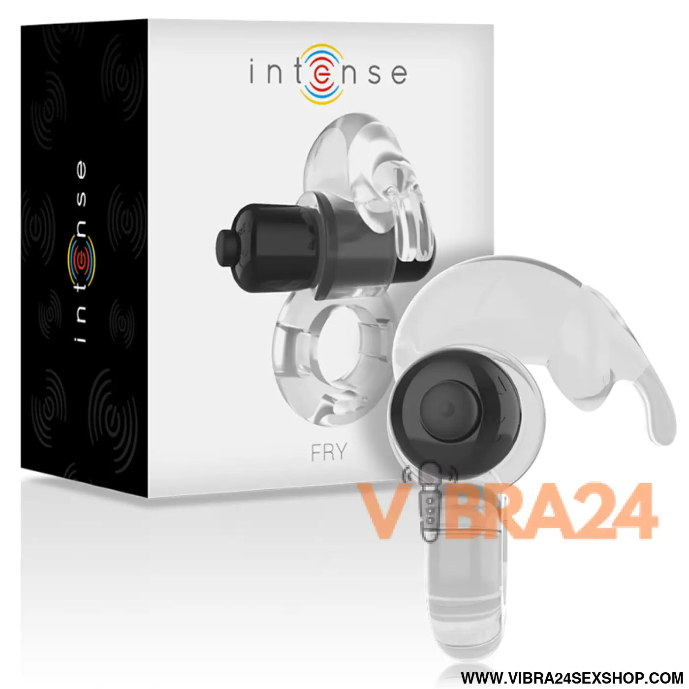 INTENSE - ANEL VIBRADOR TRANSPARENTE FRY