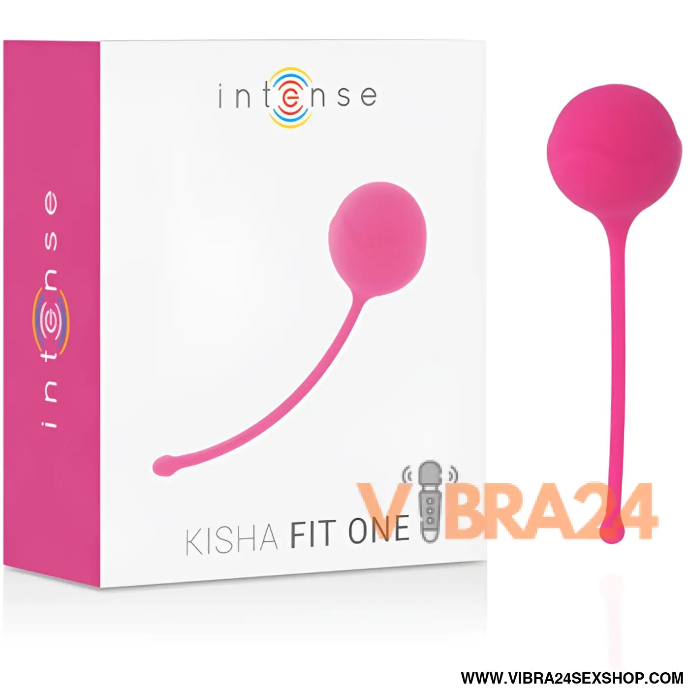 INTENSE - Bola de Kegel Silicone Fúcsia KISHA FIT ONE - VIBRA24 SEXSHOP