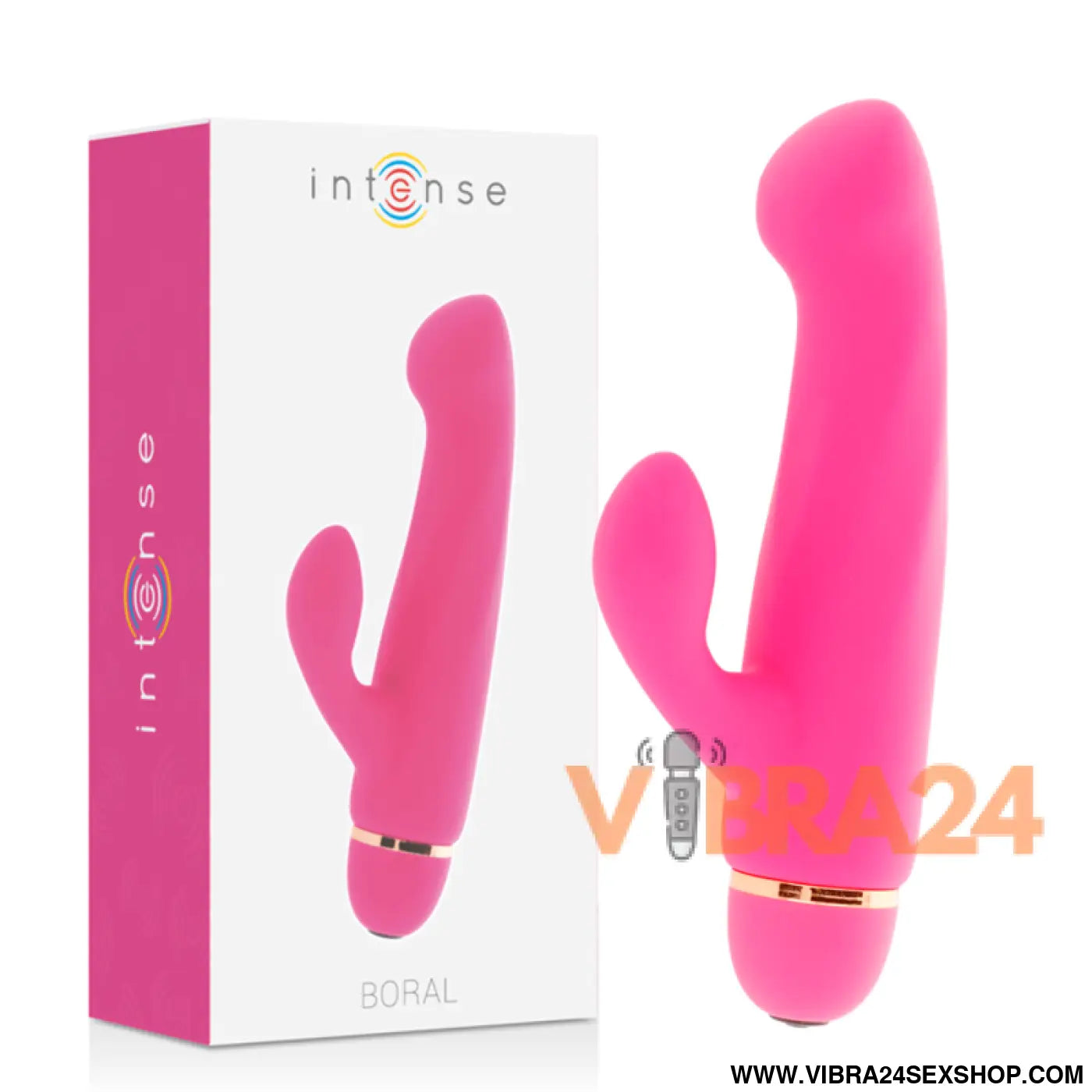 INTENSE - BORAL 20 VELOCIDADES SILICONE ROSA