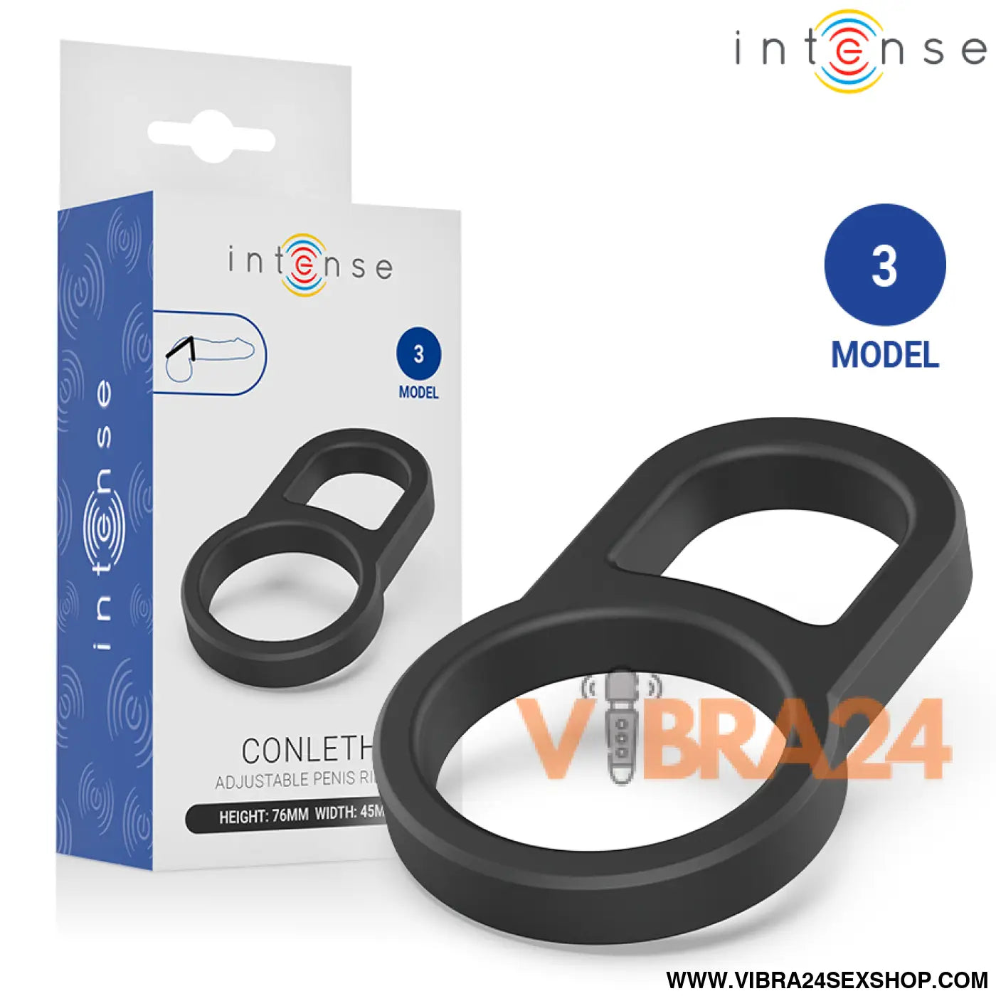 INTENSE - CONLETH ANEL PENIANO DUPLO AJUSTÁVEL MODELO 3