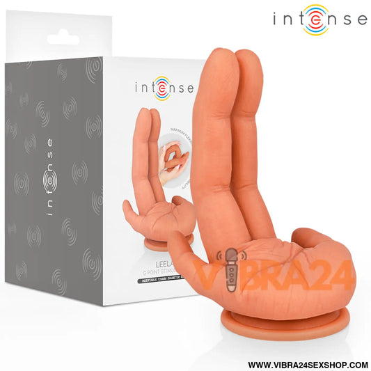 INTENSE - ESTIMULADOR DE PONTO G LEELA MÃO FLEXÍVEL 12,6 CM