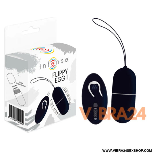 INTENSE - FLIPPY I VIBRATING OGG COM CONTROLE REMOTO PRETO