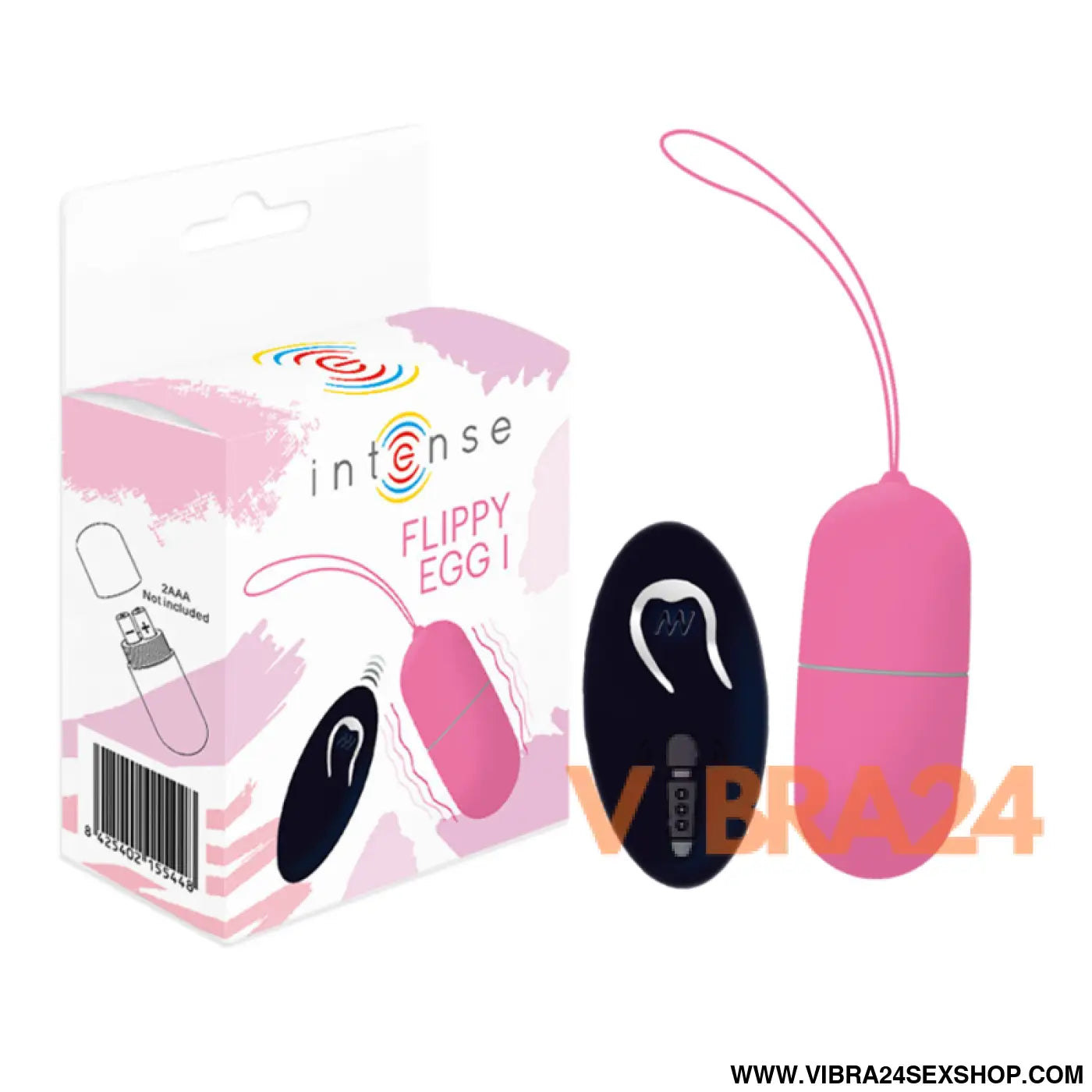 INTENSE - FLIPPY I VIBRATING OGG COM CONTROLE REMOTO ROSA