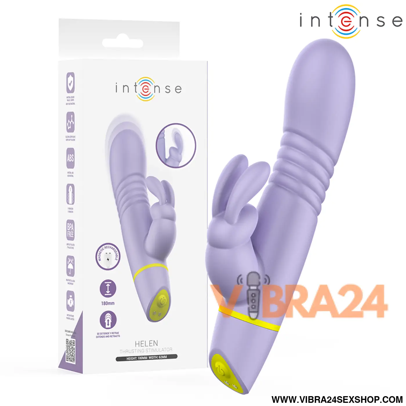INTENSE - HELEN RABBIT STIMULATOR & THRUSTING VIBRATION
