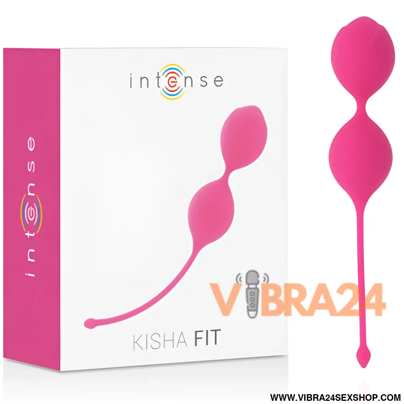 INTENSE - KISHA FIT: Kegel Silicone Kisha Fit Fúcsia - VIBRA24 SEXSHOP