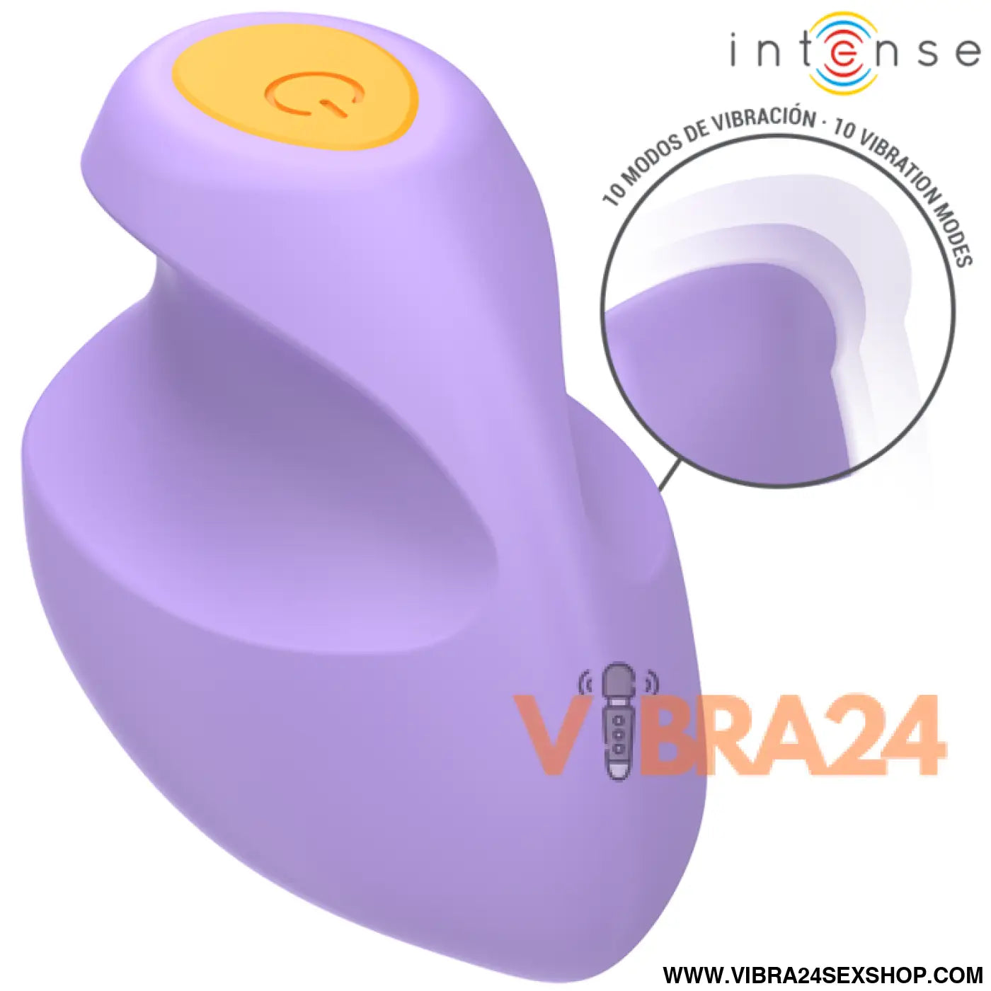 INTENSE - URSULA ESTIMULADOR 10 VIBRAÇÕES ROXO