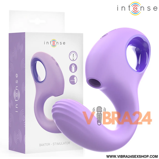 INTENSE - VIBRADOR E ESTIMULADOR BAXTER VIOLET