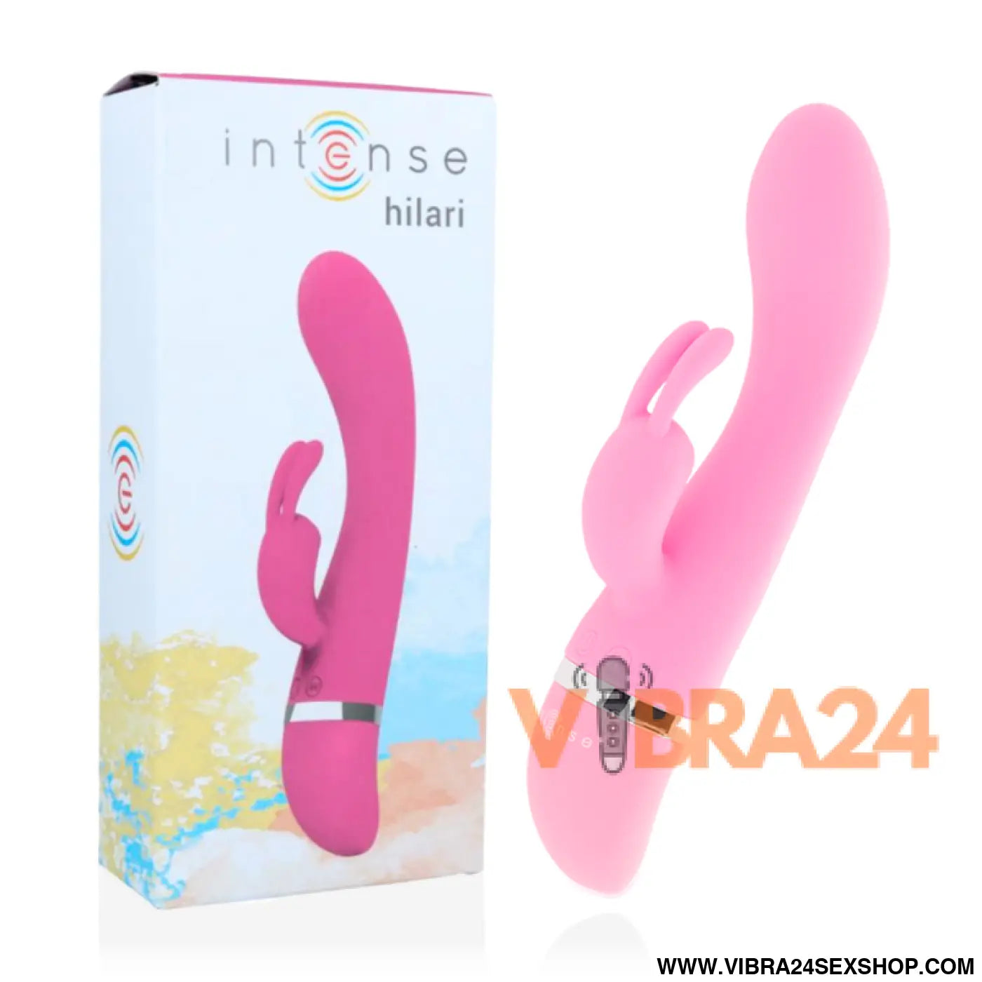 INTENSE - VIBRADOR HILARI ROSA SILICON LUXE