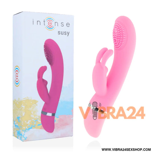 INTENSE - VIBRADOR OSCILANTE SUSY COELHO DE SILICONE ROSA
