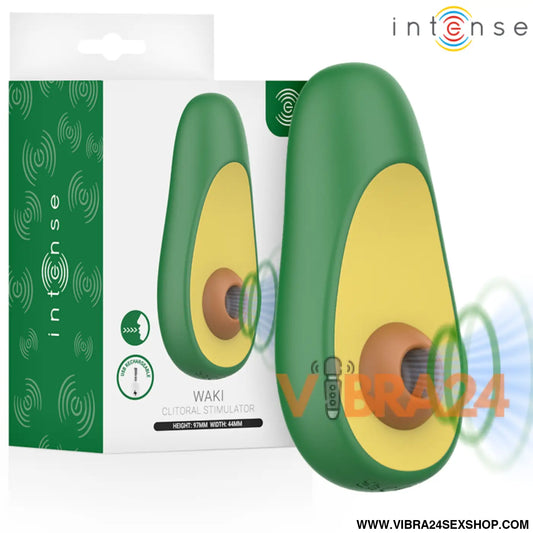 INTENSE - WAKI ABACATE ESTIMULADOR DE SUCÇÃO CLITORIAL