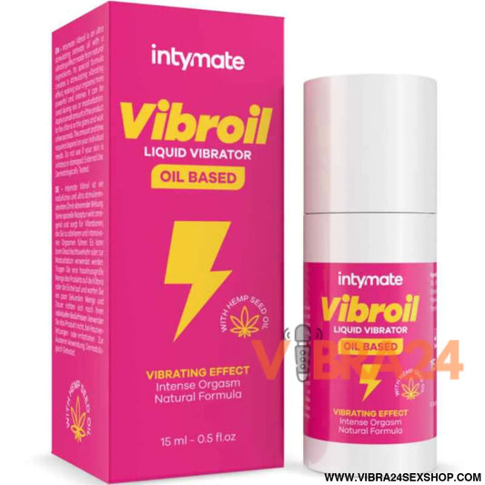 INTIMATELINE INTYMATE - ÓLEO ÍNTIMO VIBROIL PARA SEU EFEITO VIBRANTE 15 ML