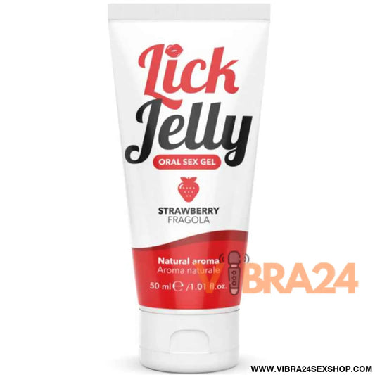 INTIMATELINE - LUBRIFICANTE LICK JELLY MORANGO 50 ML