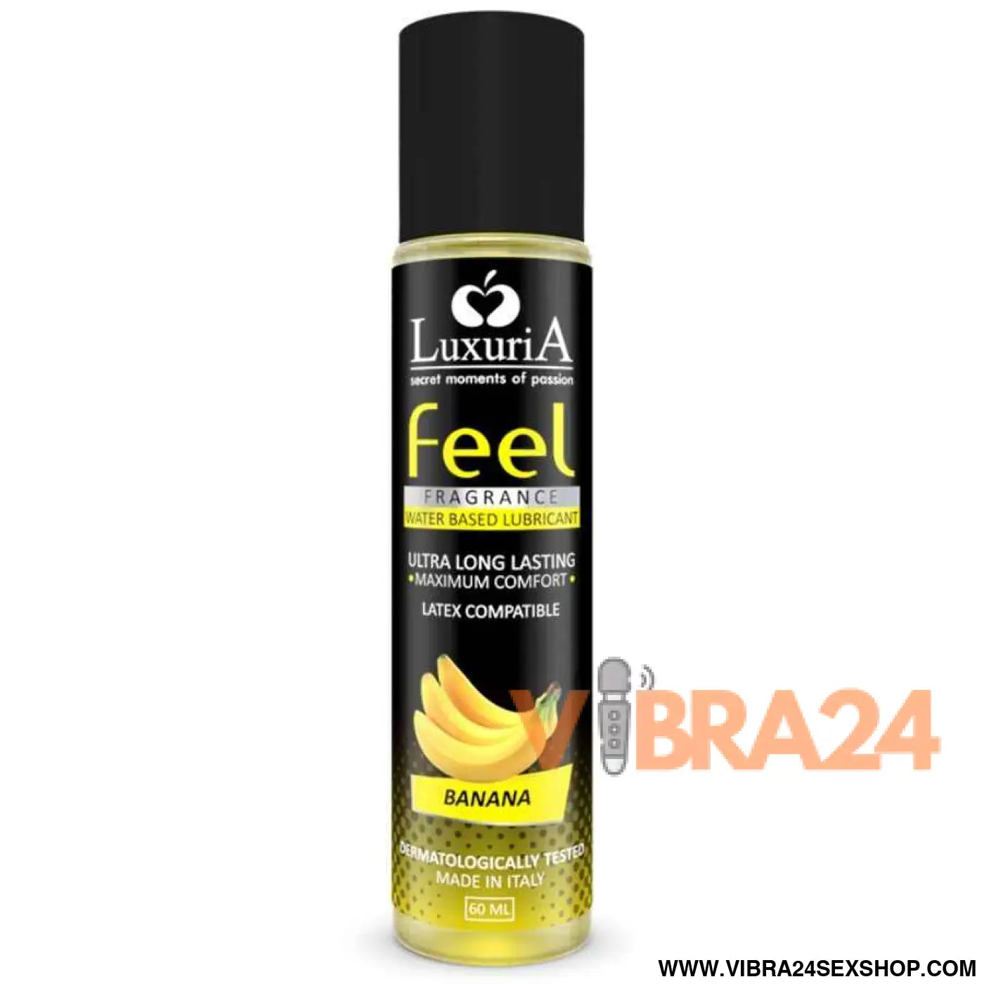 INTIMATELINE - LUXURIA FEEL LUBRIFICANTE BASE DE GUA BANANA 60 ML