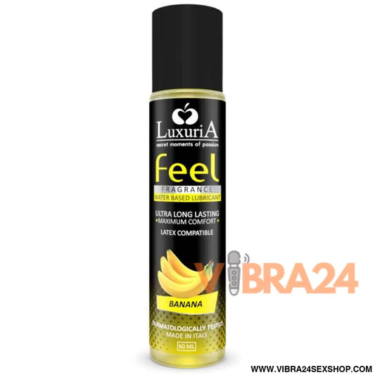 INTIMATELINE - LUXURIA FEEL LUBRIFICANTE BASE DE GUA BANANA 60 ML