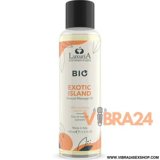 INTIMATELINE LUXURIA - ÓLEO DE MASSAGEM BIO EXOTIC ISLAND 100 ML