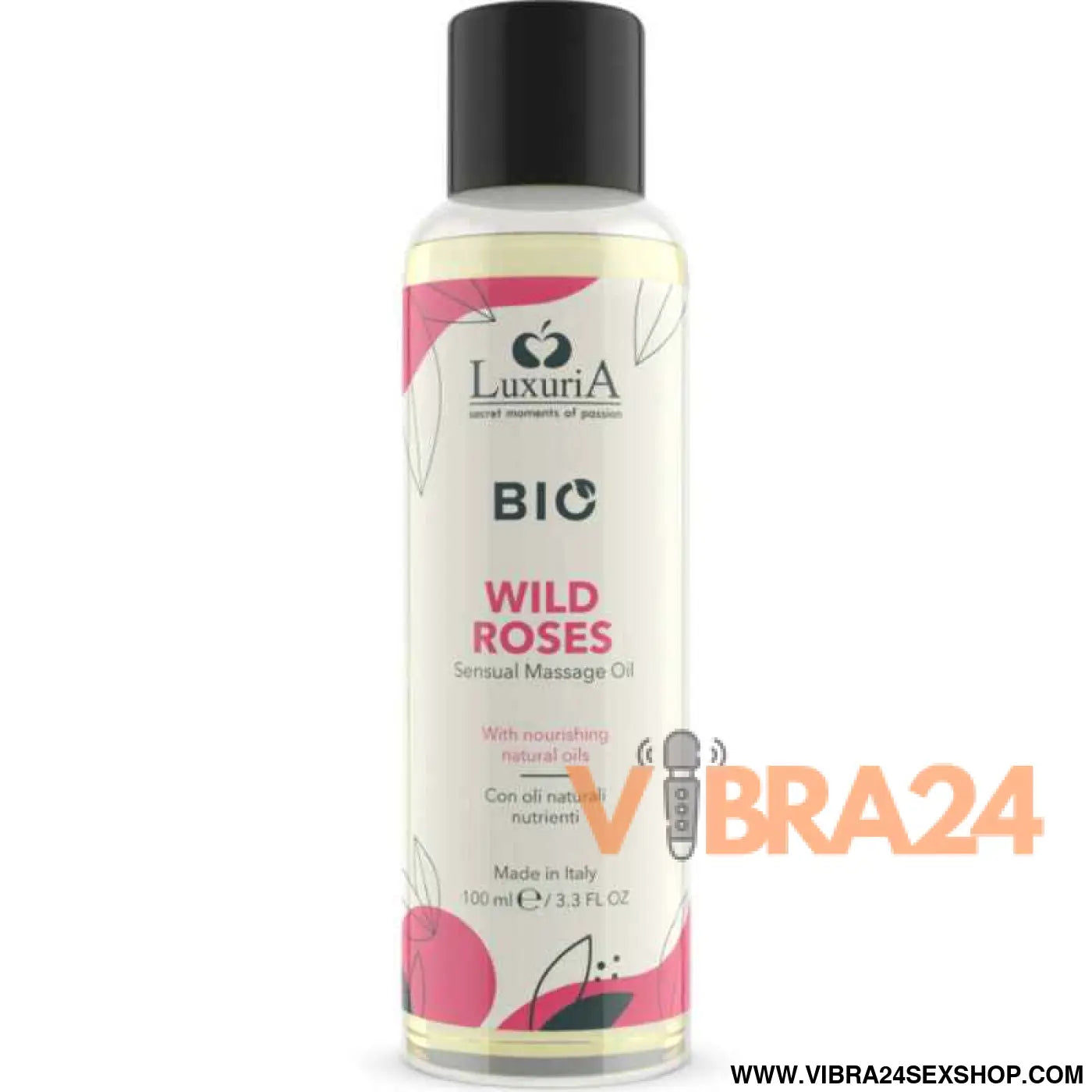 INTIMATELINE LUXURIA - ÓLEO DE MASSAGEM BIO ROSAS SELVAGENS 100 ML