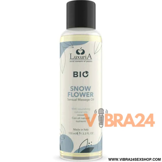 INTIMATELINE LUXURIA - ÓLEO DE MASSAGEM BIO SNOW FLOR 100 ML