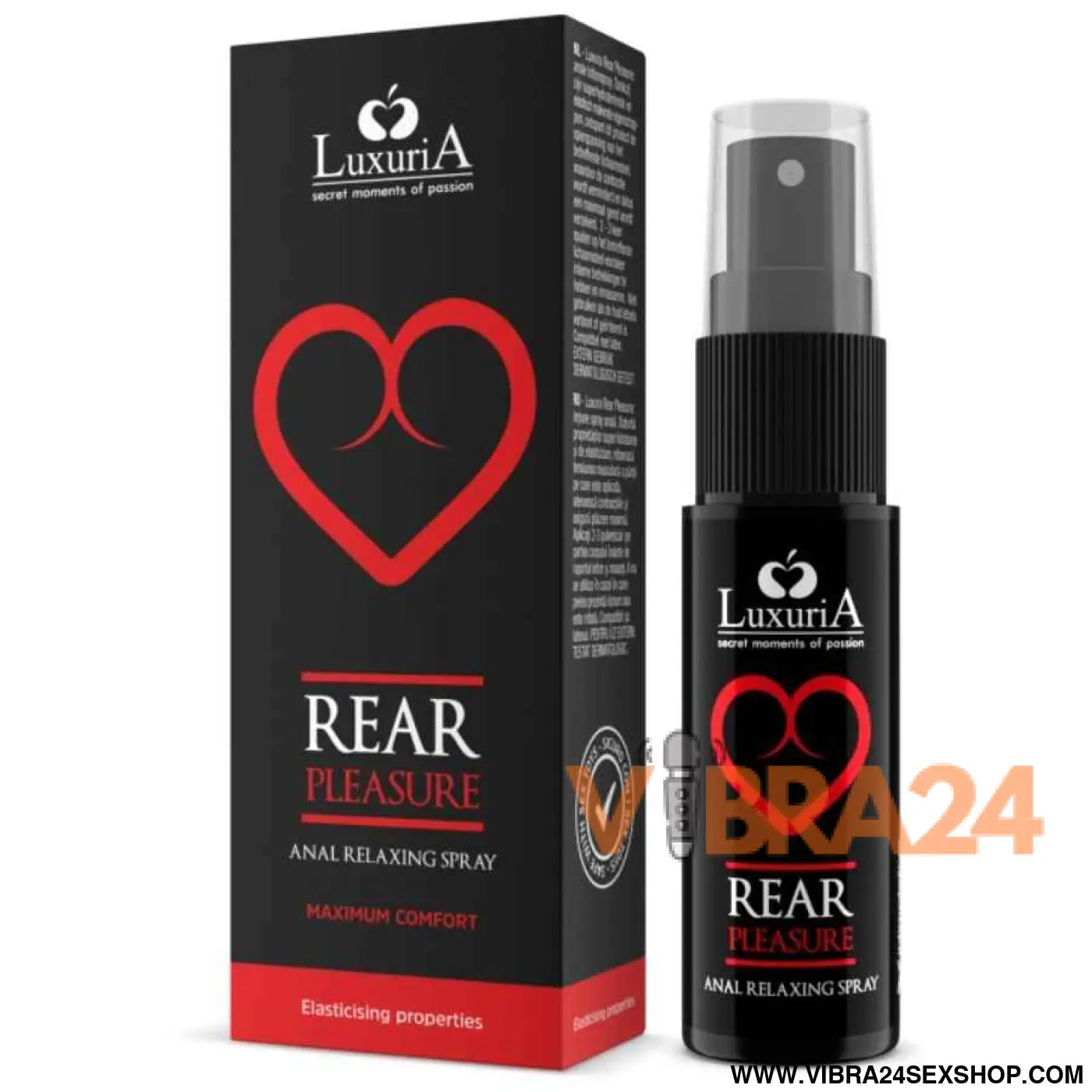 INTIMATELINE LUXURIA - PRAZER TRASEIRO ANAL RELAXANTE SPRAY 20 ML
