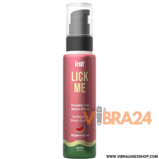 INTT - GEL COMESTÍVEL LICK ME WATERMELON EFEITO CALOR