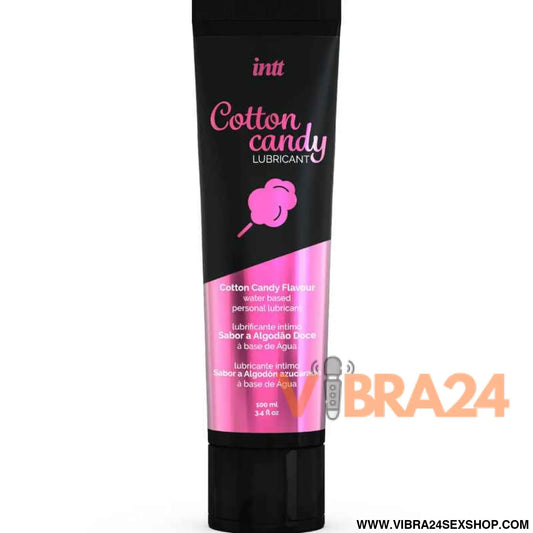 INTT LUBRICANTS - LUBRIFICANTE ÍNTIMO À BASE DE ÁGUA DELICIOSO SABOR ALGODÃO DOCE