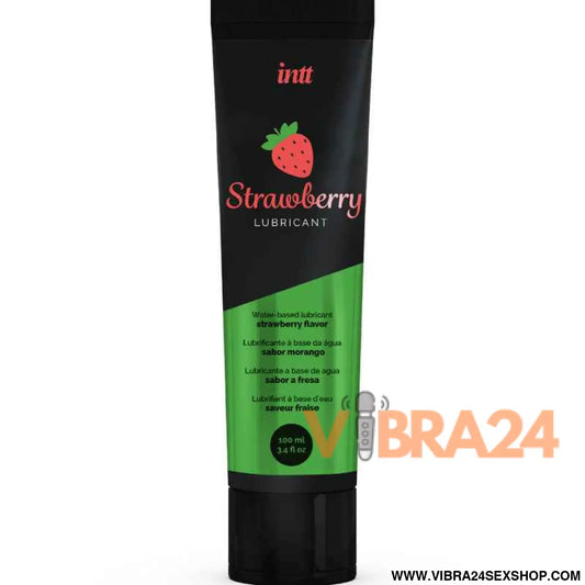 INTT LUBRICANTS - LUBRIFICANTE ÍNTIMO À BASE DE ÁGUA SABOR MORANGO