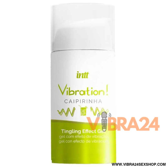 INTT - PODEROSO ESTIMULANTE ÍNTIMO CAIPIRINHA GEL VIBRADOR LÍQUIDO 15 ML