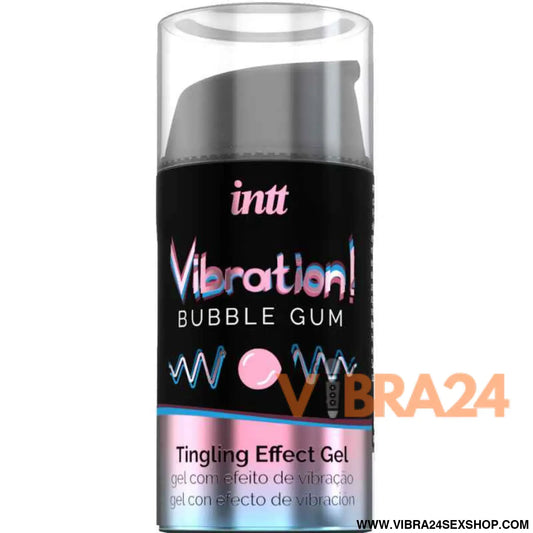 INTT - PODEROSO ESTIMULANTE ÍNTIMO LÍQUIDO GOMA VIBRANTE 15ML