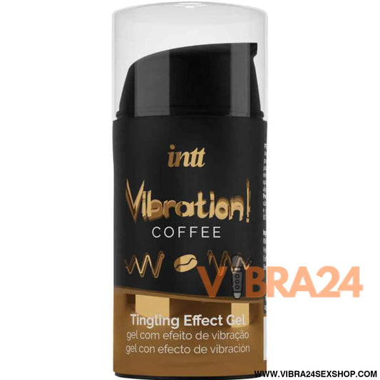 INTT - PODEROSO GEL VIBRANTE LÍQUIDO ESTIMULANTE ÍNTIMO CAFÉ 15ML