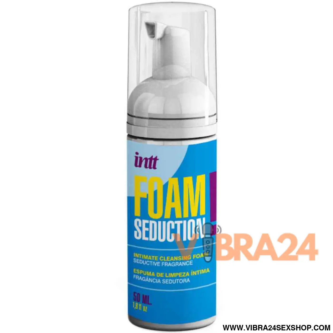 INTT RELEASES - ESPUMA DE LIMPEZA ÍNTIMA FOAM SEDUCTION 50 ML