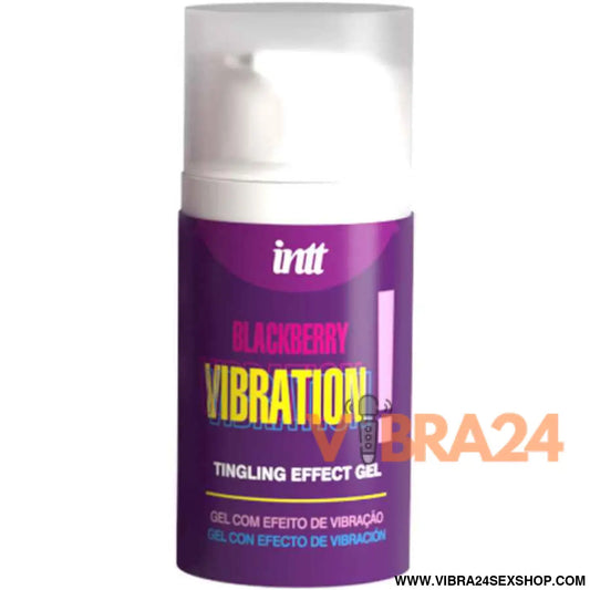 INTT RELEASES - GEL VIBRANTE LÍQUIDO SABOR AMORA 15 ML