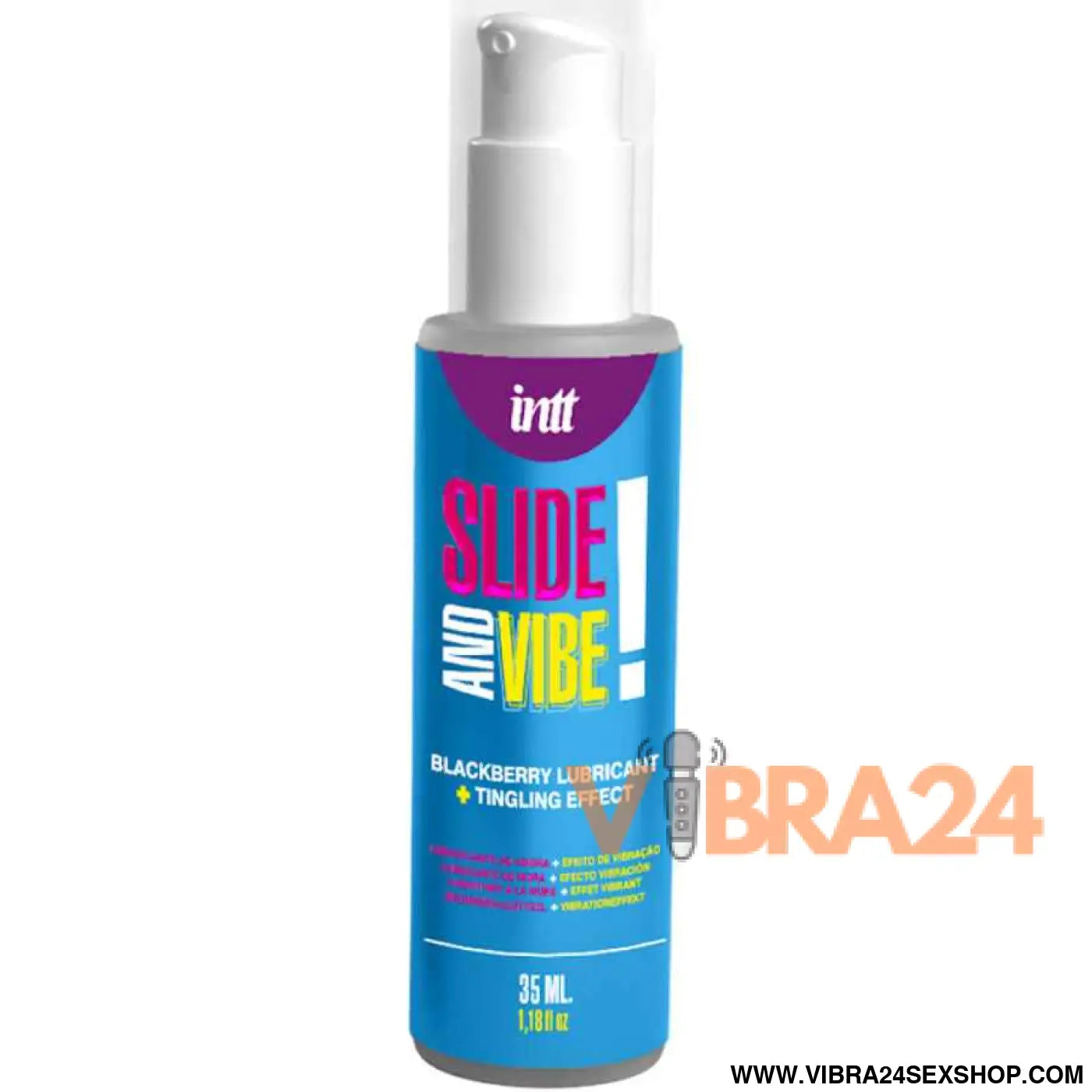 INTT RELEASES - LUBRIFICANTE VIBRATÓRIO BEIJÁVEL À BASE DE ÁGUA 35 ML