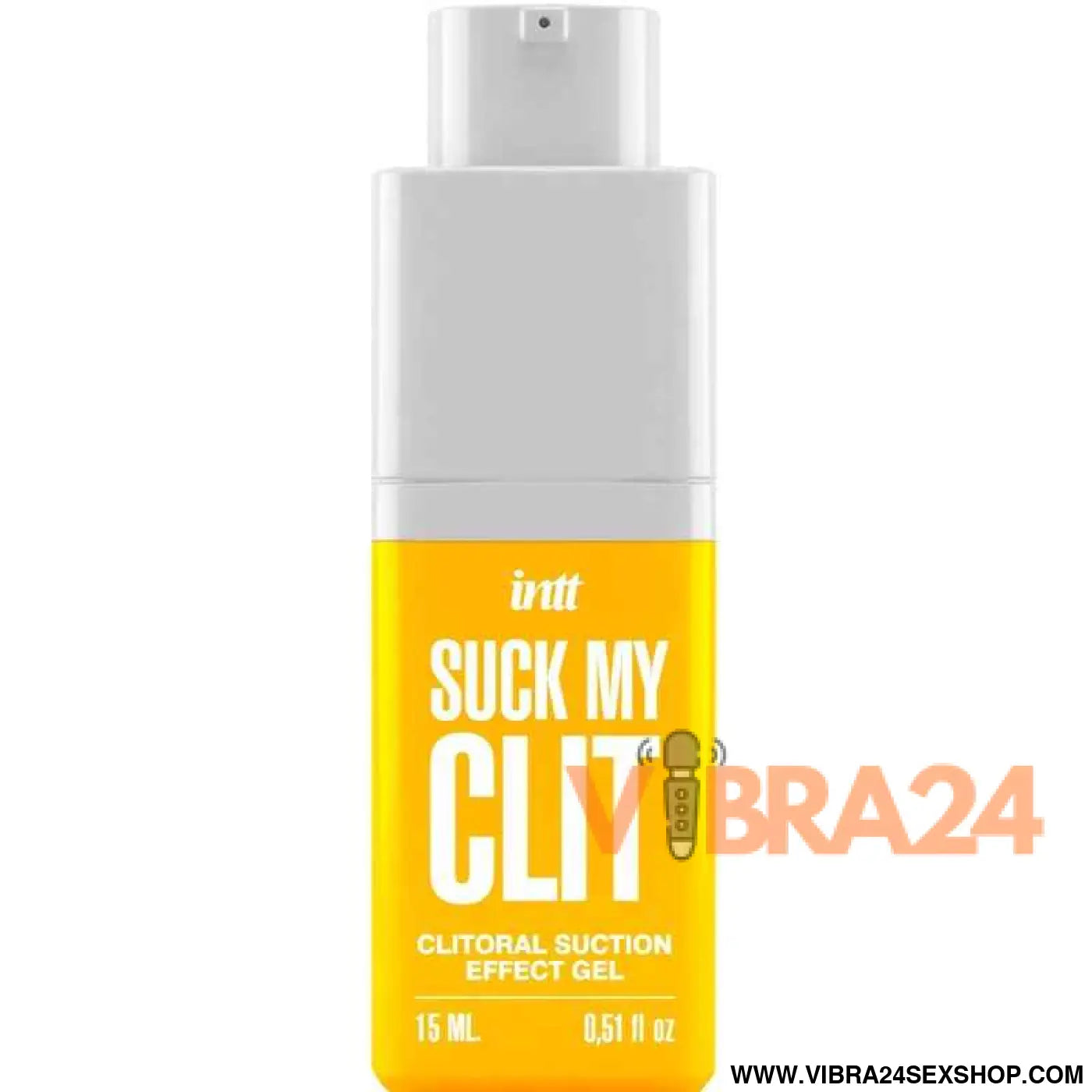 INTT - SUCK MY CLIT GEL COM EFEITO DE SUCÇÃO MANGA TROPICAL 15 ML