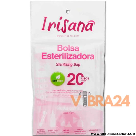 IRISANA - SACO ESTERILIZADOR COPO VAGINAL 1 UNIDADE
