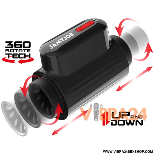 JAMYJOB - VORTEX THRUSTING E 360 ROTATE TECH TURBO MODE MASTURBATOR