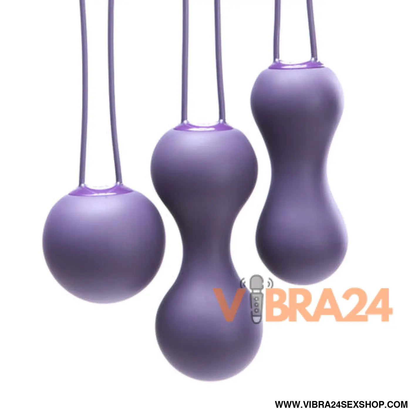 JE JOUE - Bolas de Kegel Roxo para Fortalecimento do Assoalho Pélvico - VIBRA24 SEXSHOP