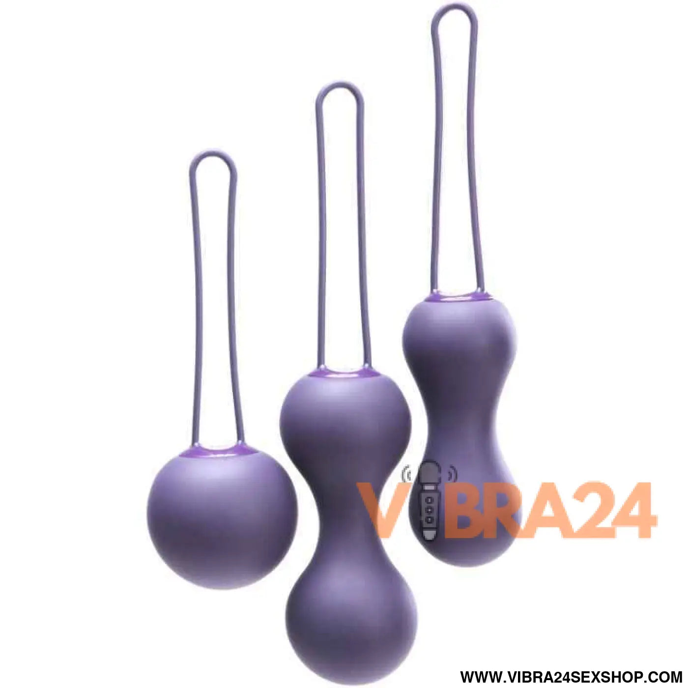 JE JOUE - Bolas de Kegel Roxo para Fortalecimento do Assoalho Pélvico - VIBRA24 SEXSHOP