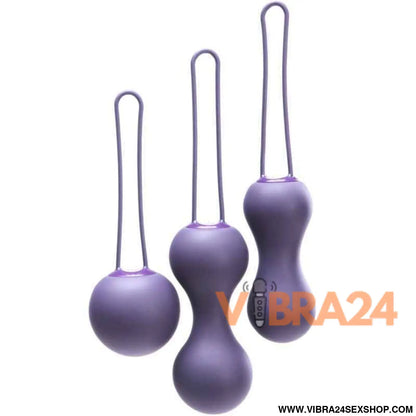 JE JOUE - Bolas de Kegel Roxo para Fortalecimento do Assoalho Pélvico - VIBRA24 SEXSHOP
